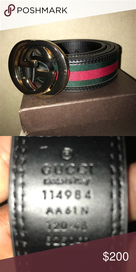 real gucci belt authenticity check|genuine Gucci belt.